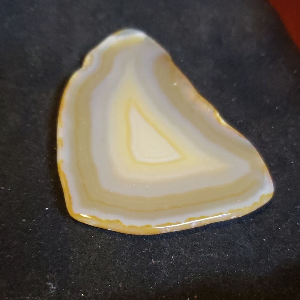 Yellow Agate Slice